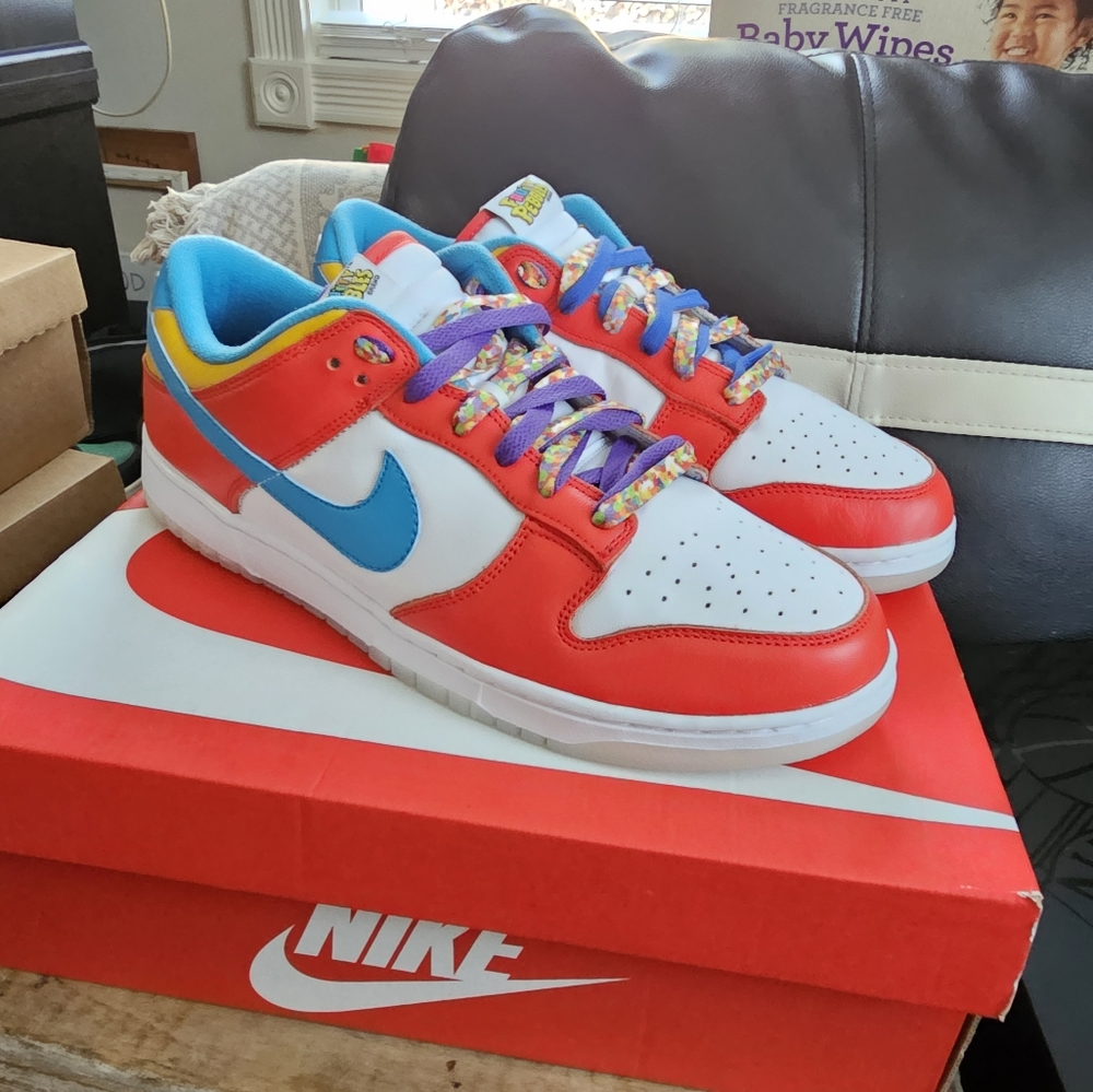 Nike Fruity Pebbles Dunk QS Sz.12